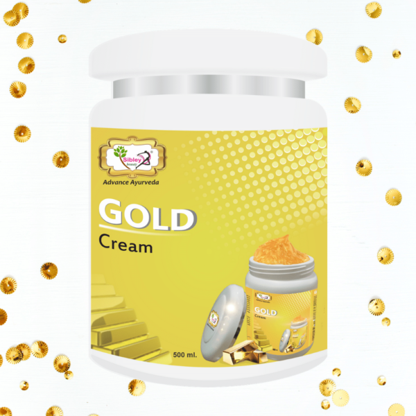 Radiant Gold Moisturizer Facial Massage Cream