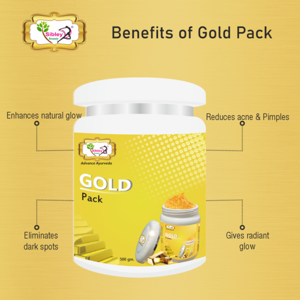 Radiant Gold Skin Polishing Face Pack Mask